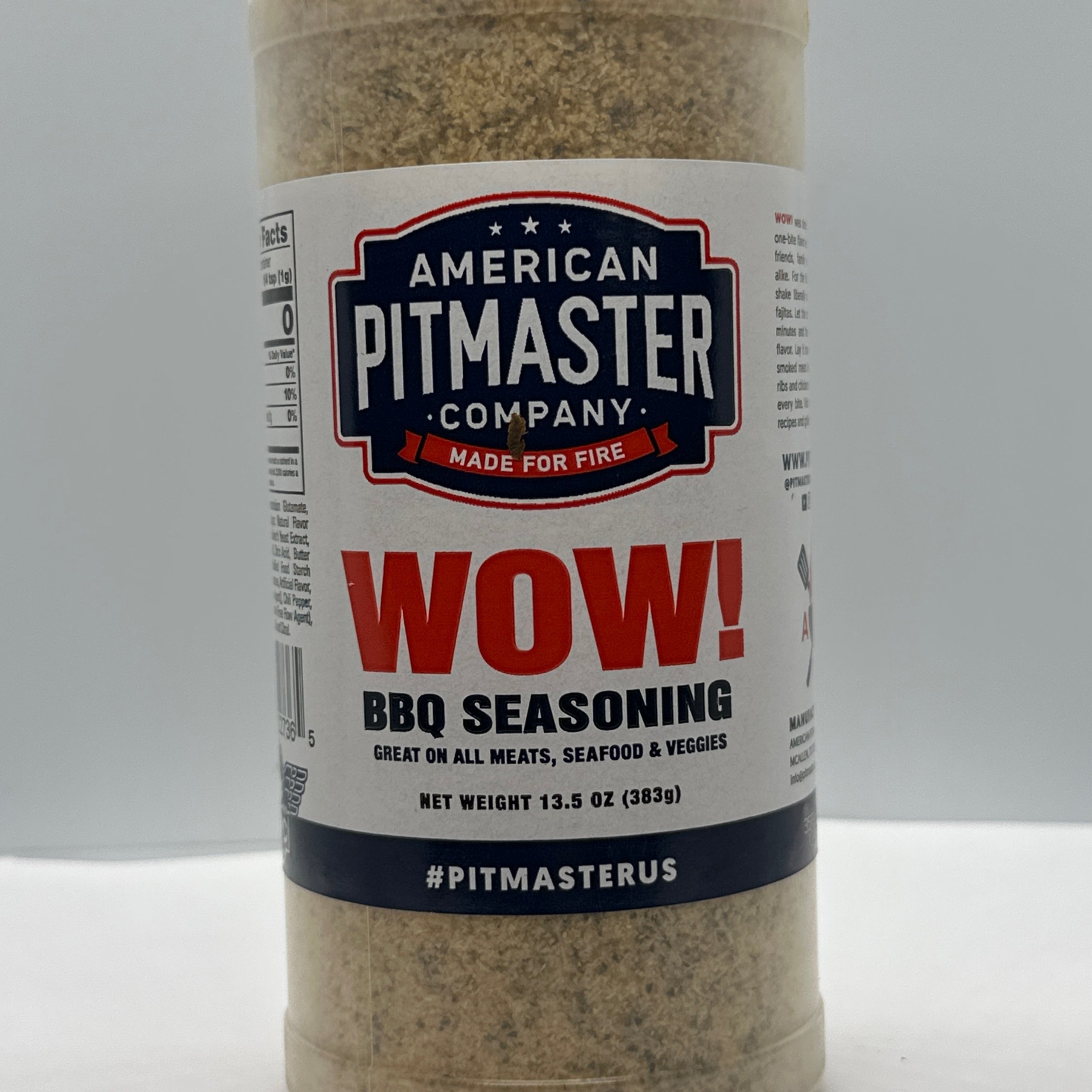 American Pitmaster Company Wow! BBQ Seasoning - Champion BBQ Supply